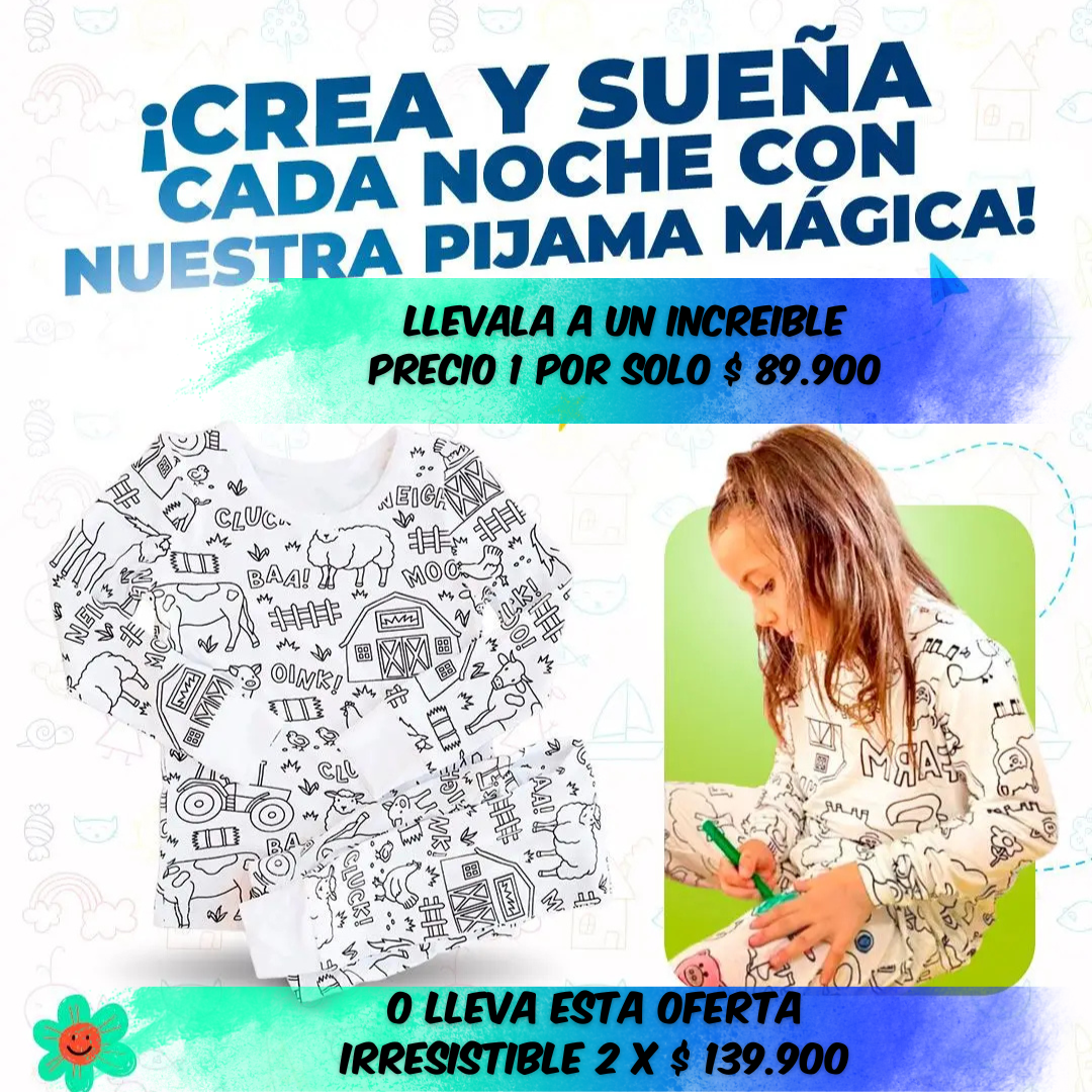 🌈PIJAMA MAGICA🎉