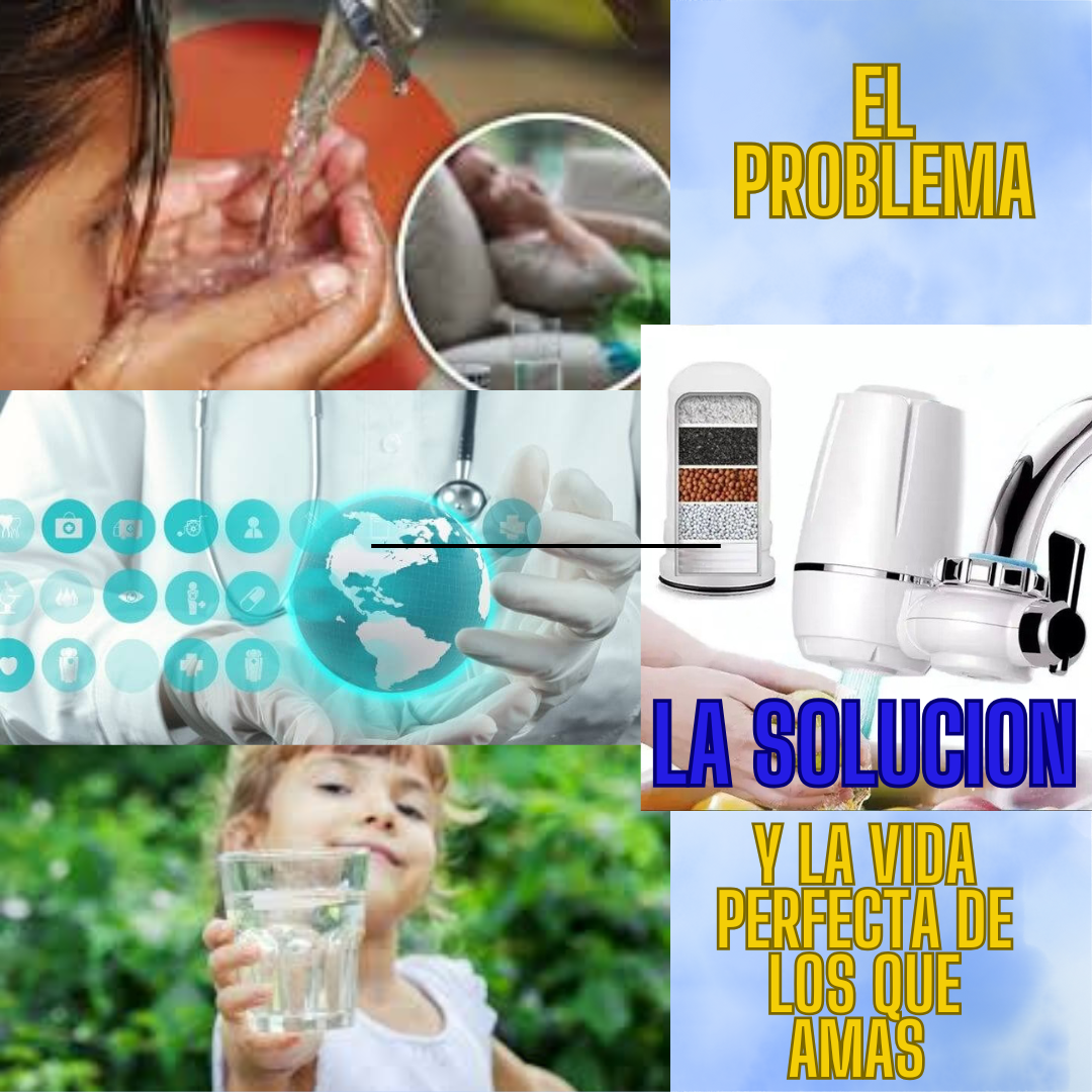 🚰FILTRO DE AGUA ECOPURIFY💦