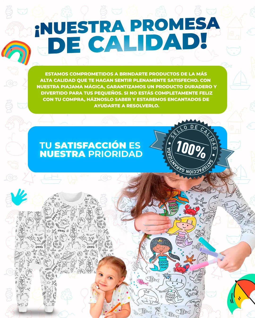 🌈PIJAMA MAGICA🎉