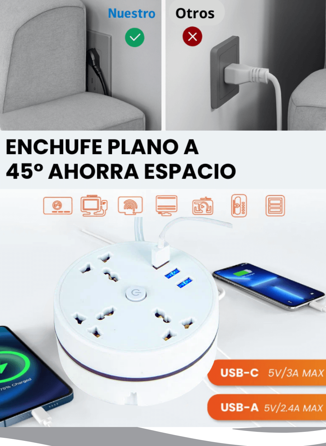🧨EXTENCION MULTICARGAPRO✨