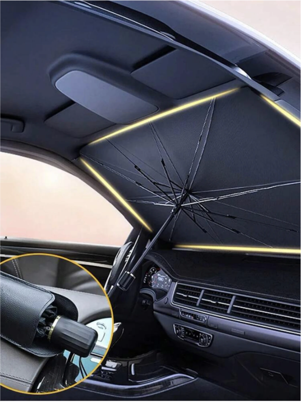 ⁉️ Sombrilla Plegable ⁉️ 🥵 Anti Rayos UV⚡para 🤯Coche Moreshade