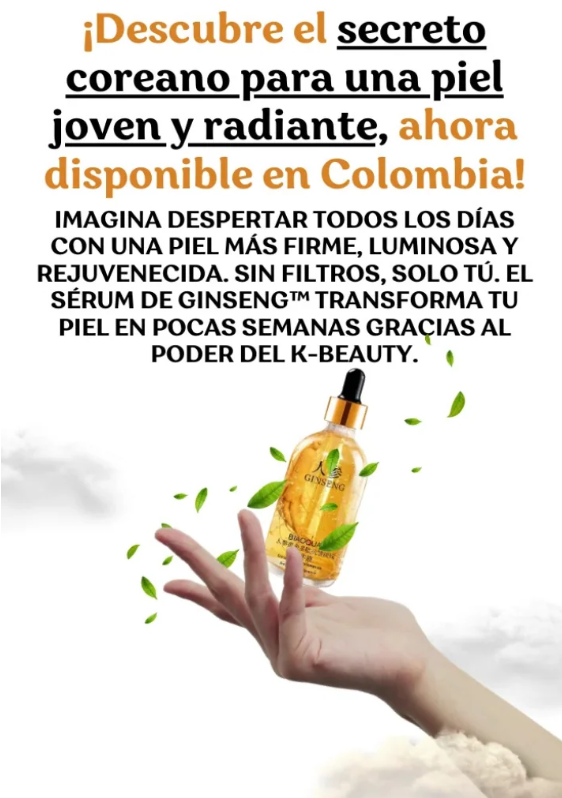 😍ELIXIR DE LA JUVENTUD CON GINSENG💎