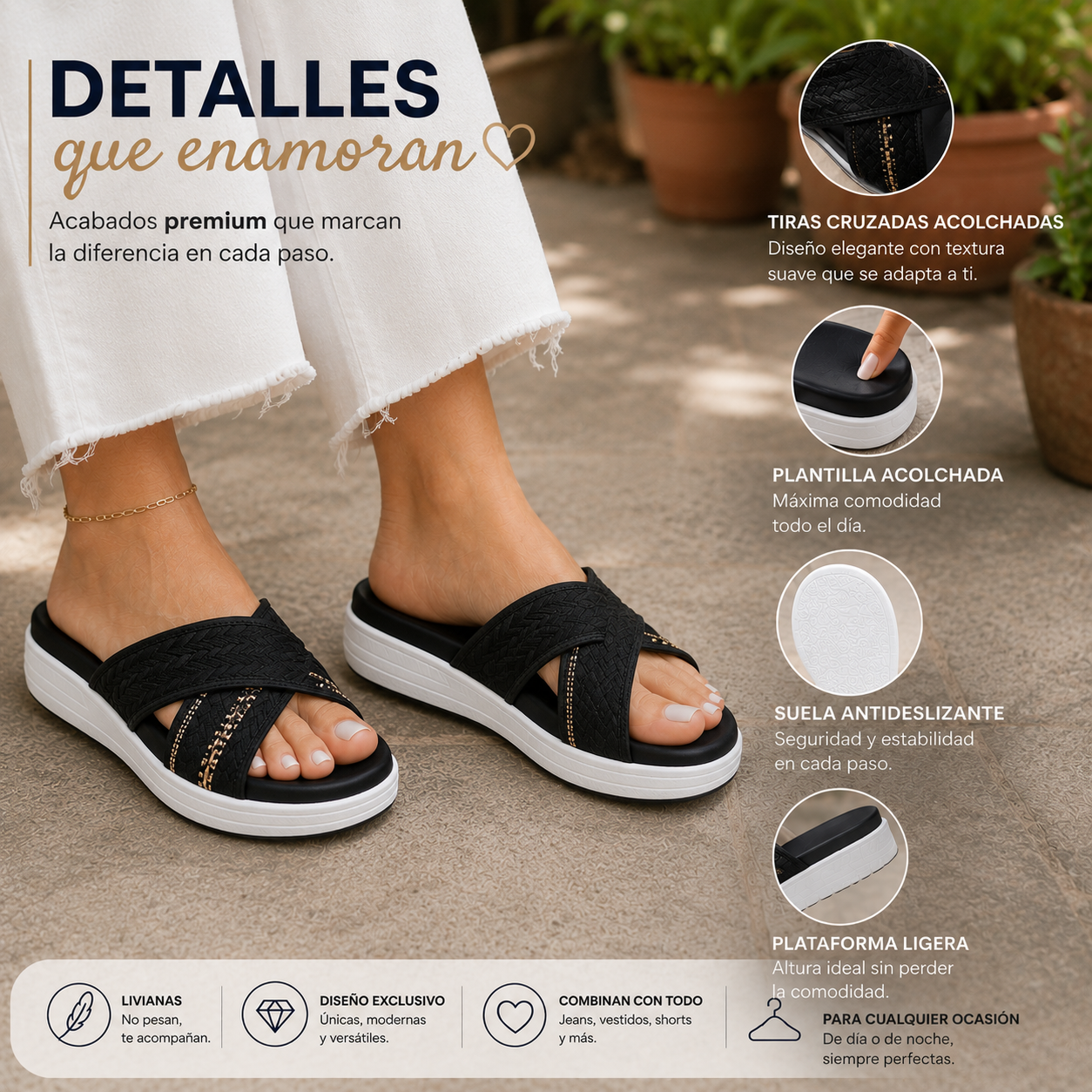 🎀sandalia nube comfor🥰