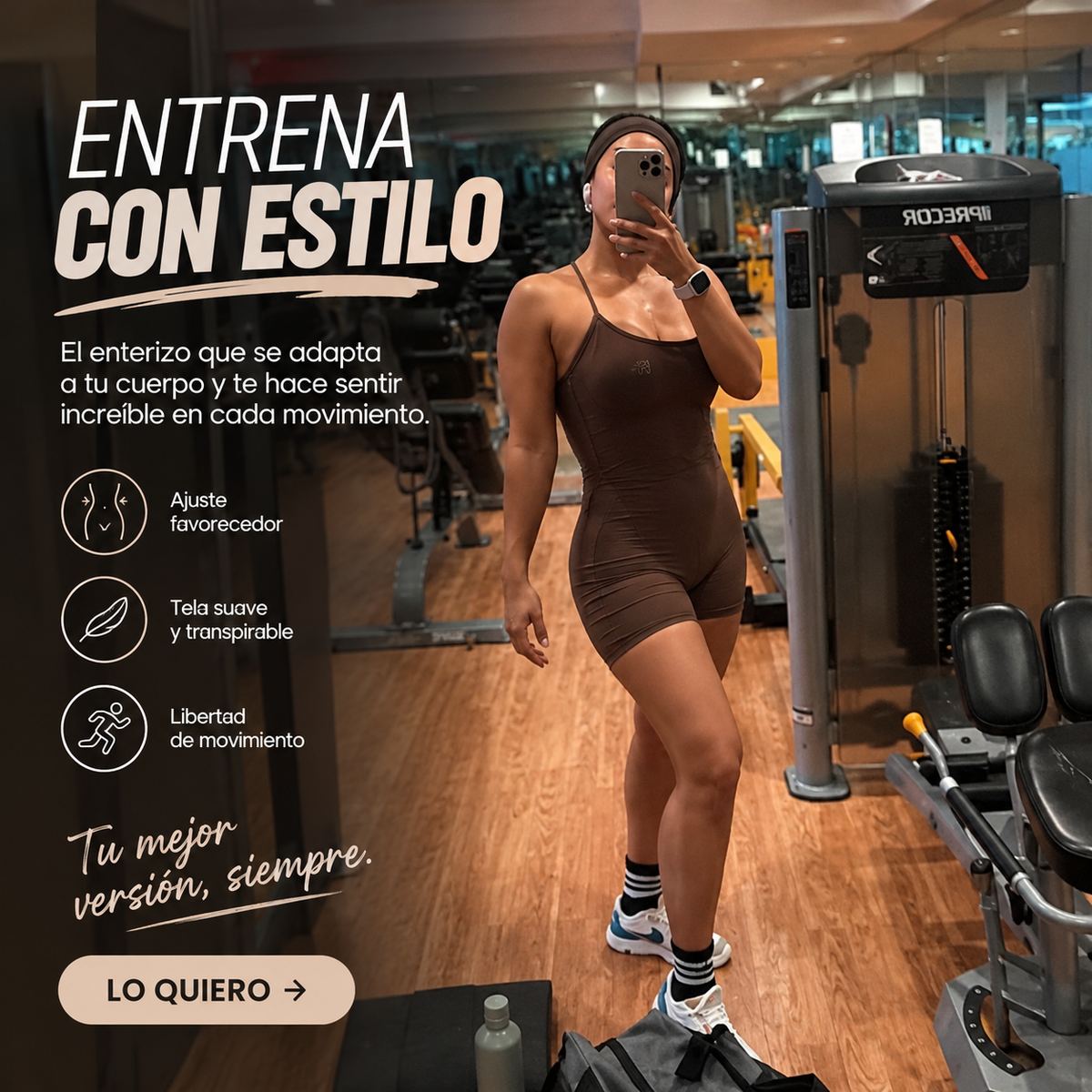 "El enterizo que levanta tus glúteos y estiliza tu figura en segundos"🔥