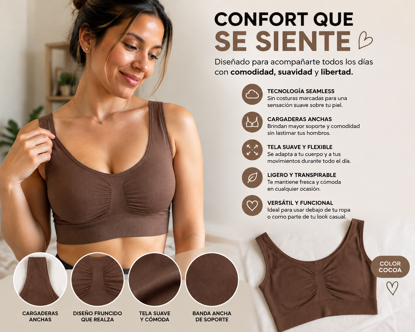 🎀CONFORT BRA 3 EN 1💎