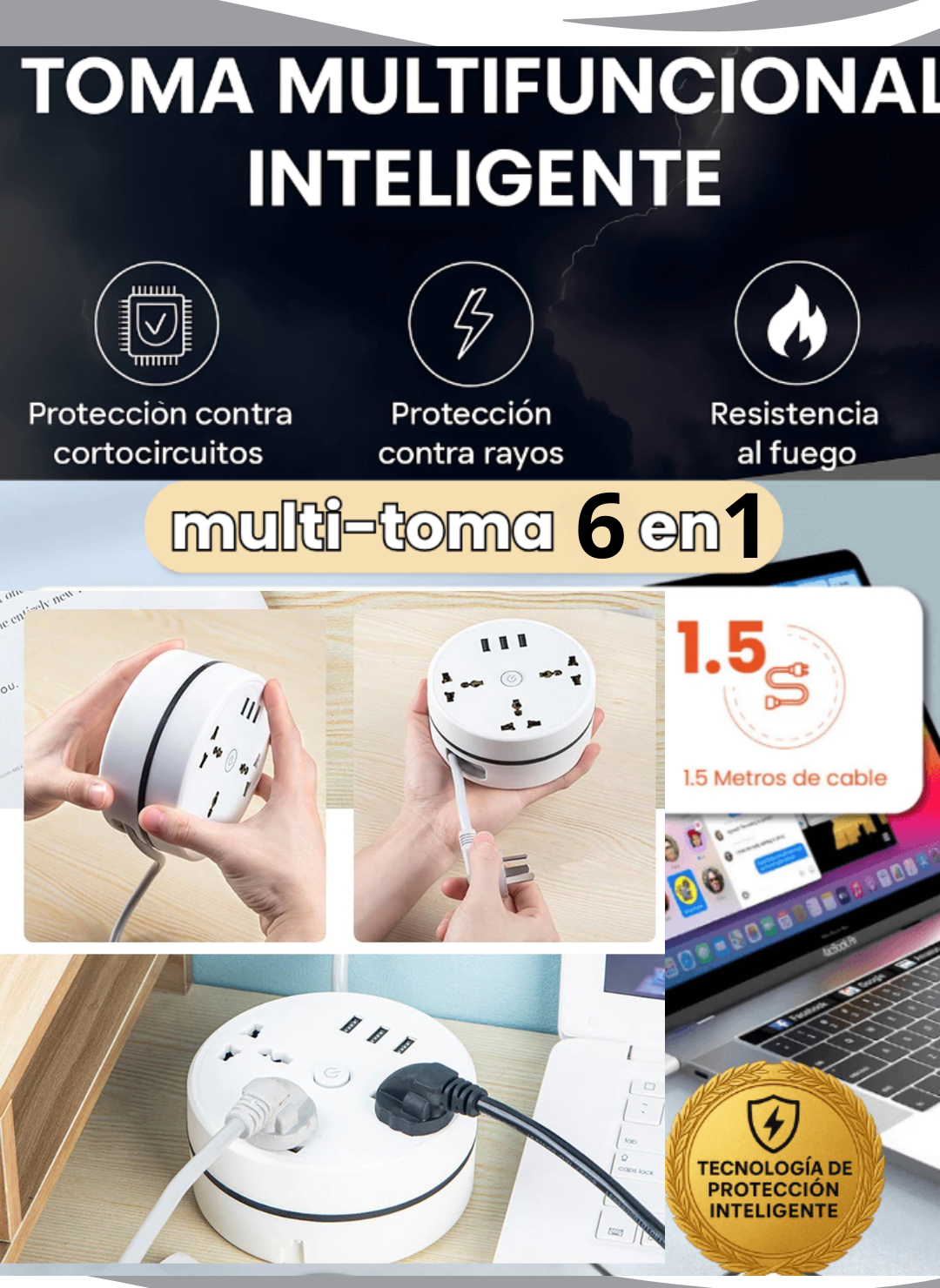 🧨EXTENCION MULTICARGAPRO✨