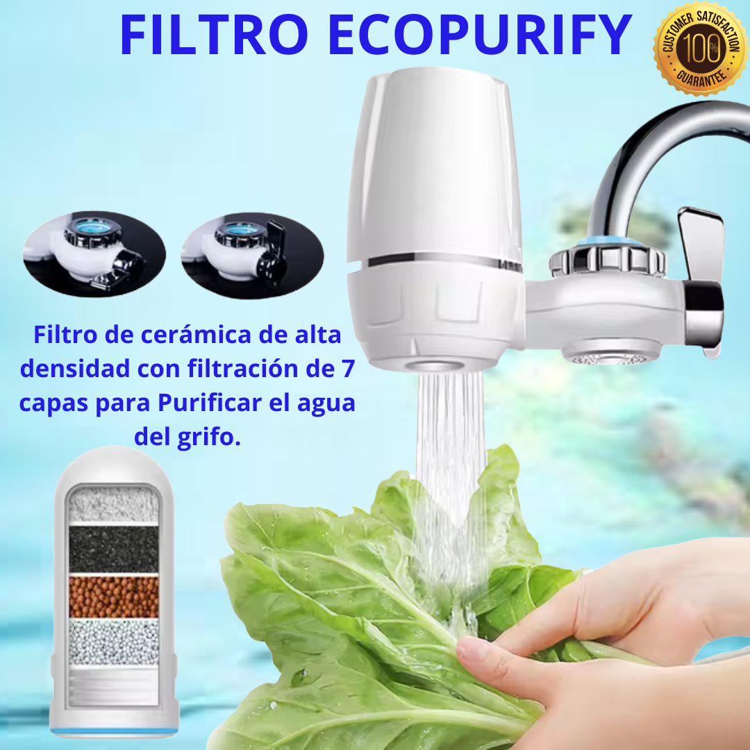 🚰FILTRO DE AGUA ECOPURIFY💦
