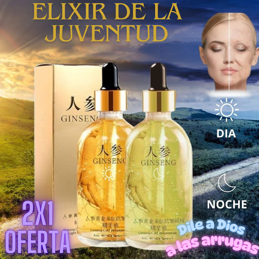 😍ELIXIR DE LA JUVENTUD CON GINSENG💎