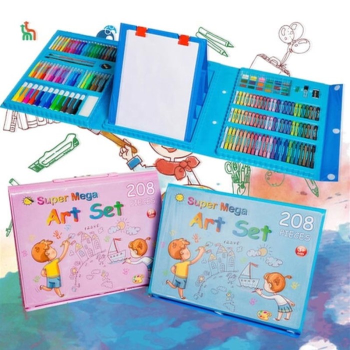 Set Kit De Arte Maleta X208 Piezas🎁