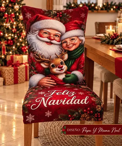 Diseño Papá y Mamá Noel
